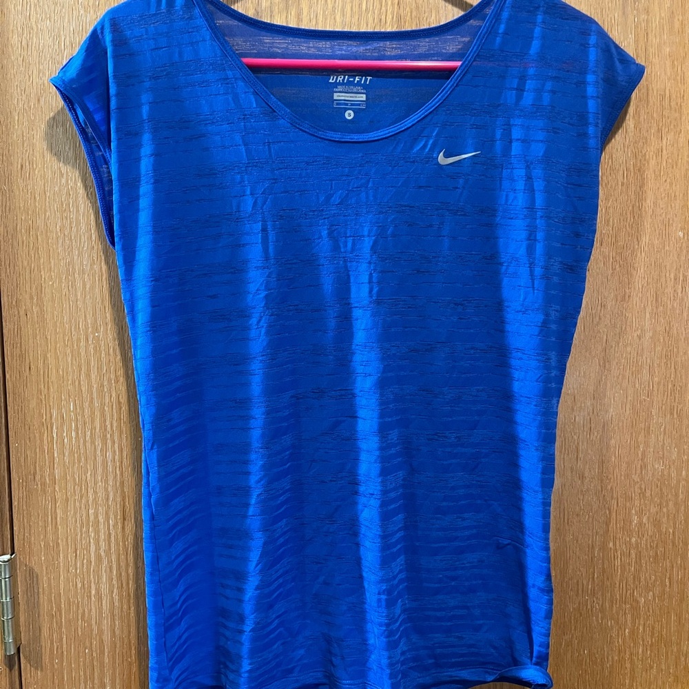 Nike Women's Blue Dri-FIT Top